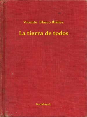 cover image of La tierra de todos